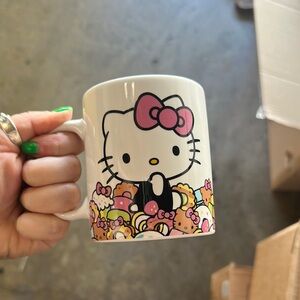 Hello Kitty Pink and White Mug
